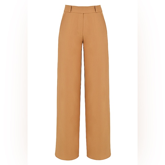 House of CB Cameron Caramel Relaxed Tailored Trousers 🤍 - Picture 7 of 10